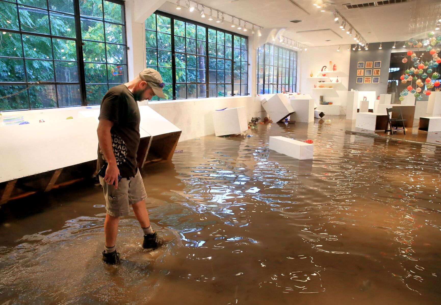 Glass Factory Flooding